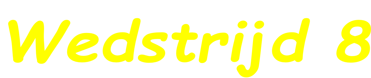 Wedstrijd 8