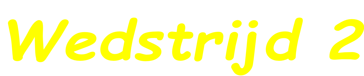 Wedstrijd 2