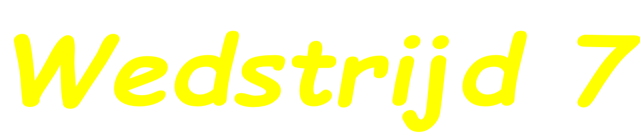 Wedstrijd 7