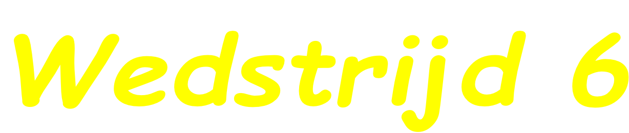 Wedstrijd 6